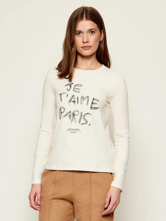 Zdjęcie produktu Weekend MaxMara Bluzka RENOIR | Regular Fit ecru