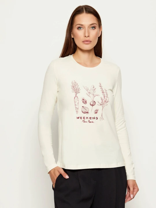 Zdjęcie produktu Weekend MaxMara Bluzka RENOIR | Regular Fit ecru