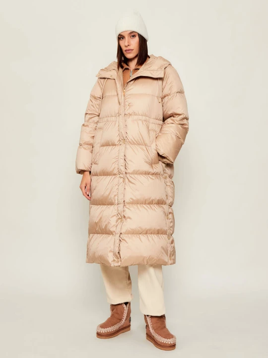 Zdjęcie produktu Weekend MaxMara Dwustronny płaszcz NOVAK beżowy