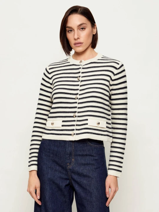 Zdjęcie produktu Weekend MaxMara Kardigan WKDVODKA | Regular Fit granatowy