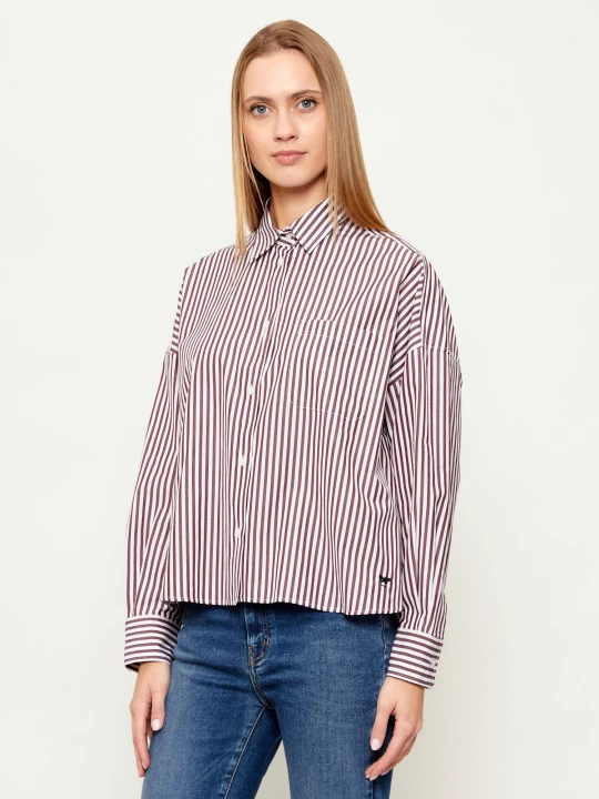 Zdjęcie produktu Weekend MaxMara Koszula WKDAUREO | Oversize fit bordowy