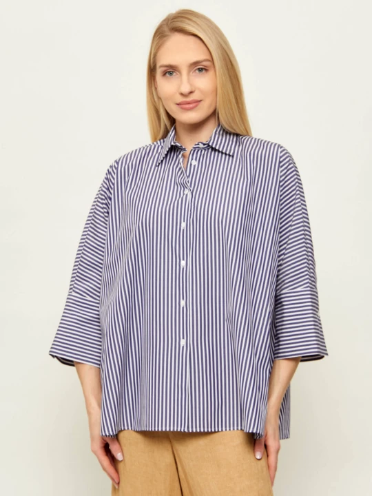 Zdjęcie produktu Weekend MaxMara Koszula WKDHUDSON | Oversize fit granatowy