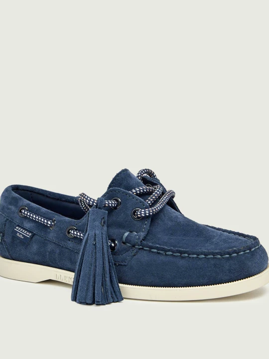 Zdjęcie produktu Weekend MaxMara Mokasyny WKADOCKSIDE | zamsz granatowy