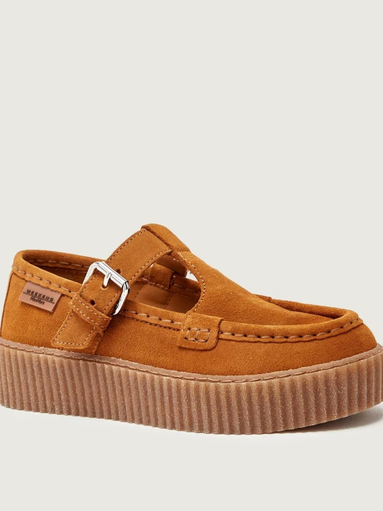 Zdjęcie produktu Weekend MaxMara Półbuty WKASOLISTA | zamsz camel