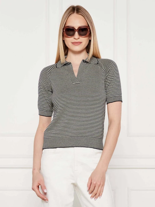 Zdjęcie produktu Weekend MaxMara Polo JUNIOR | Straight fit granatowy