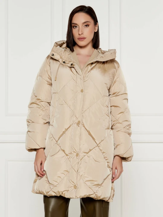 Zdjęcie produktu Weekend MaxMara Puchowa kurtka GUELFO | Regular Fit beżowy