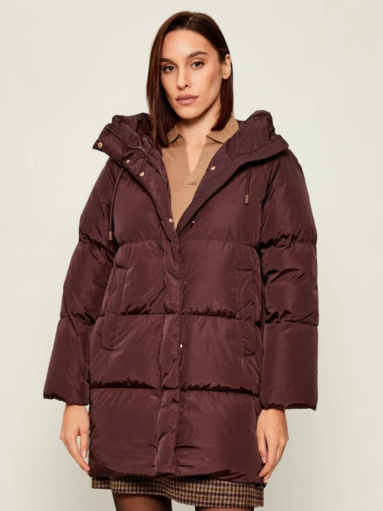 Zdjęcie produktu Weekend MaxMara Puchowa kurtka NEWBEMBO | Regular Fit brązowy