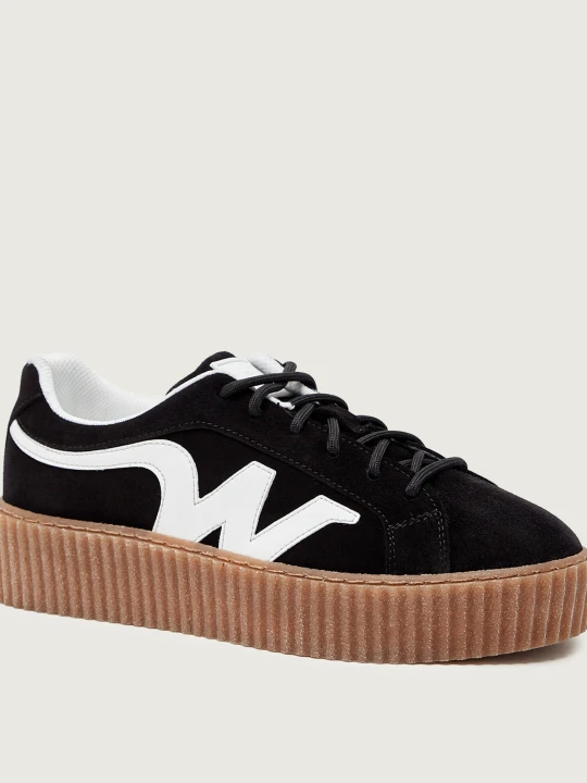 Zdjęcie produktu Weekend MaxMara Sneakersy WKAAGILE | zamsz czarny