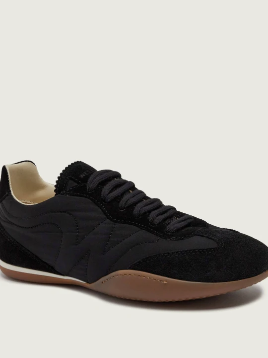 Zdjęcie produktu Weekend MaxMara Sneakersy WKALANCIA | zamsz czarny