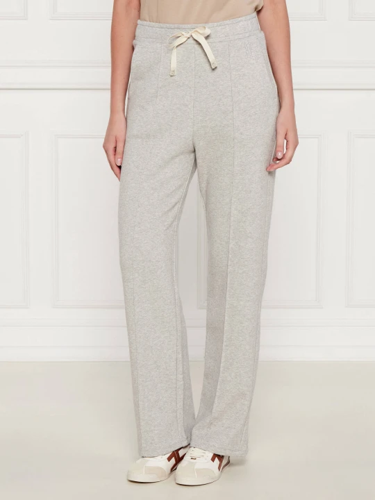 Zdjęcie produktu Weekend MaxMara Spodnie dresowe Folk | flare fit szary