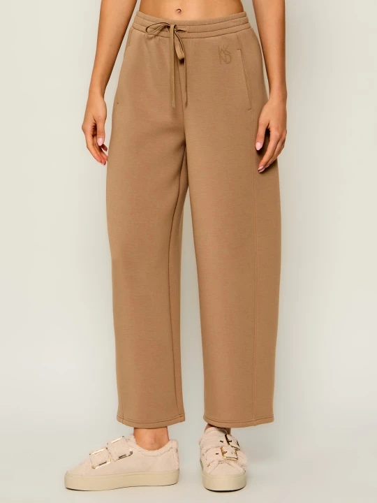 Zdjęcie produktu Weekend MaxMara Spodnie dresowe Wkdgetto | Loose fit beżowy