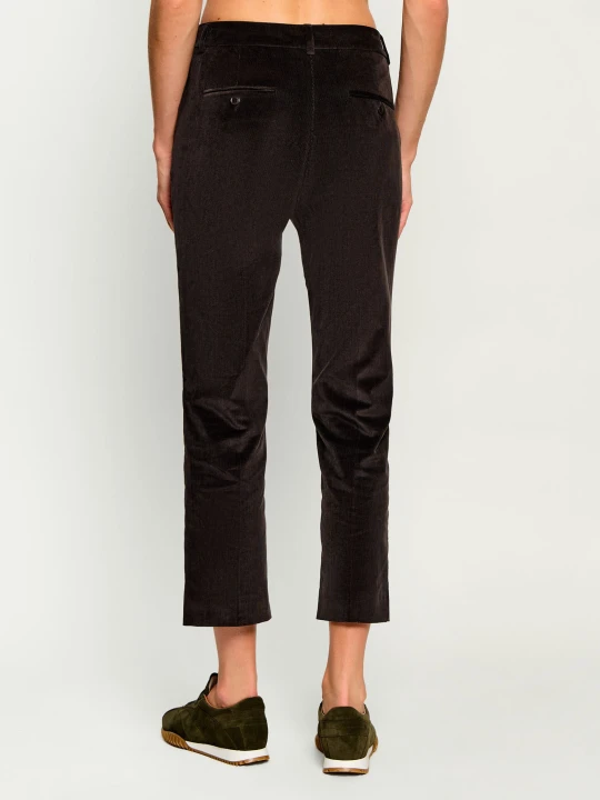 Zdjęcie produktu Weekend MaxMara Spodnie Wkdmarruca | Slim Fit | sztruks brązowy