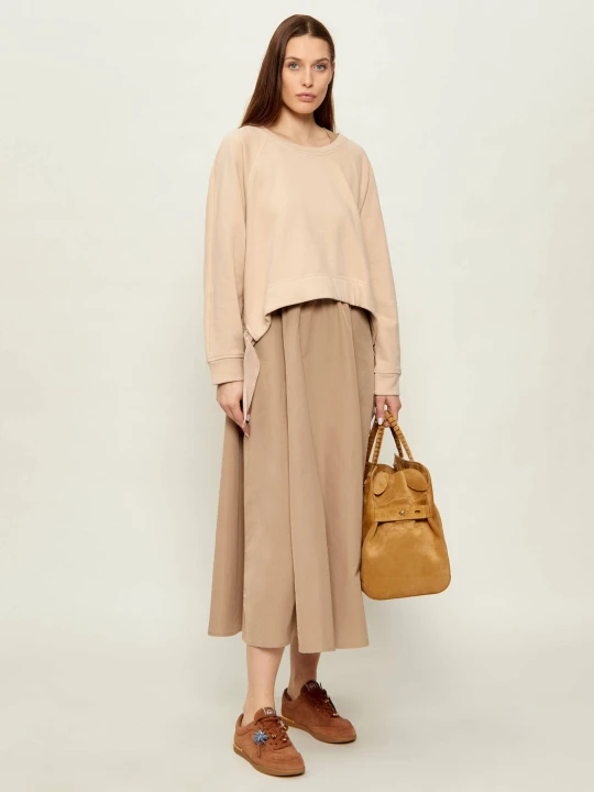 Zdjęcie produktu Weekend MaxMara Sukienka 2w1 Destino beżowy