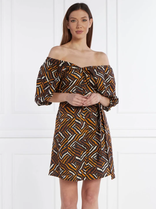 Zdjęcie produktu Weekend MaxMara Sukienka CURVONE brązowy