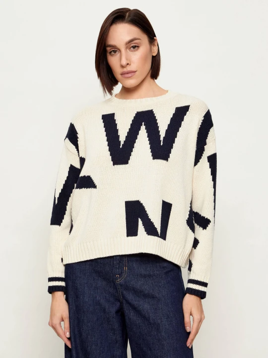 Zdjęcie produktu Weekend MaxMara Sweter WKDCELEBRE | Relaxed fit beżowy