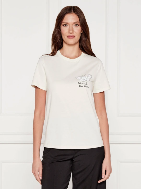 Zdjęcie produktu Weekend MaxMara T-shirt GUGLIA | Regular Fit ecru