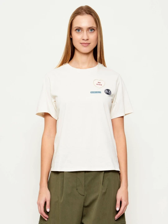 Zdjęcie produktu Weekend MaxMara T-shirt WKDWEST | Regular Fit ecru