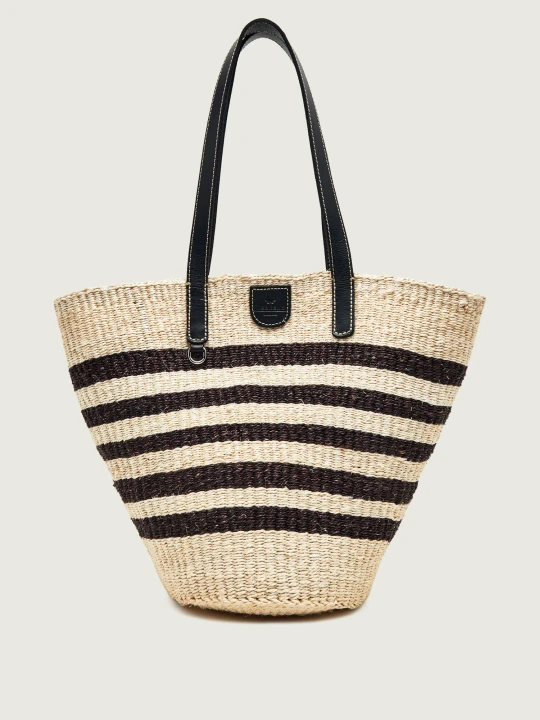 Zdjęcie produktu Weekend MaxMara Torba plażowa WKAGENNAIO | z dodatkiem skóry beżowy