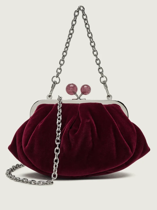 Zdjęcie produktu Weekend MaxMara Torebka na ramię Wkagiochi Pasticcino | Weekend Max Mara x Robert Rabensteiner bordowy