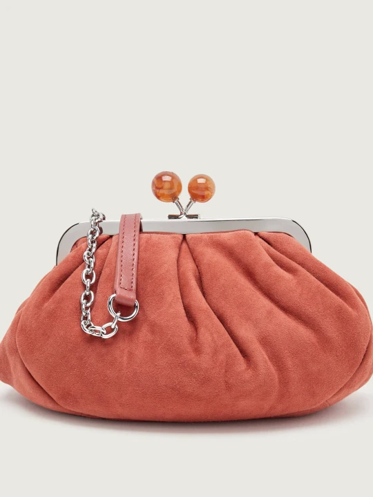 Zdjęcie produktu Weekend MaxMara Torebka na ramię Wkavalois Pasticcino | zamsz brązowy