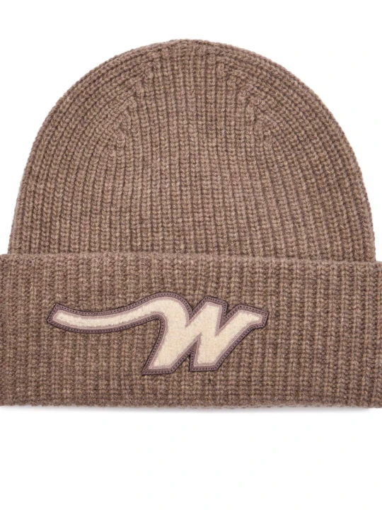 Zdjęcie produktu Weekend MaxMara Wełniana czapka ALBEN beżowy
