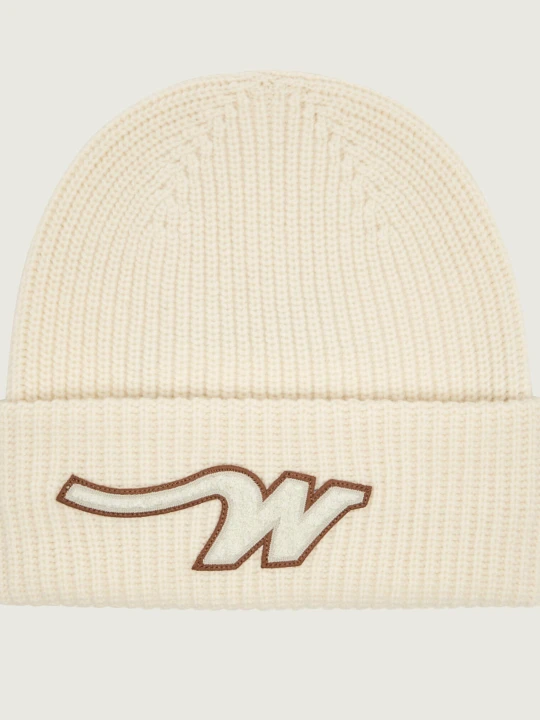 Zdjęcie produktu Weekend MaxMara Wełniana czapka Wkaalben ecru