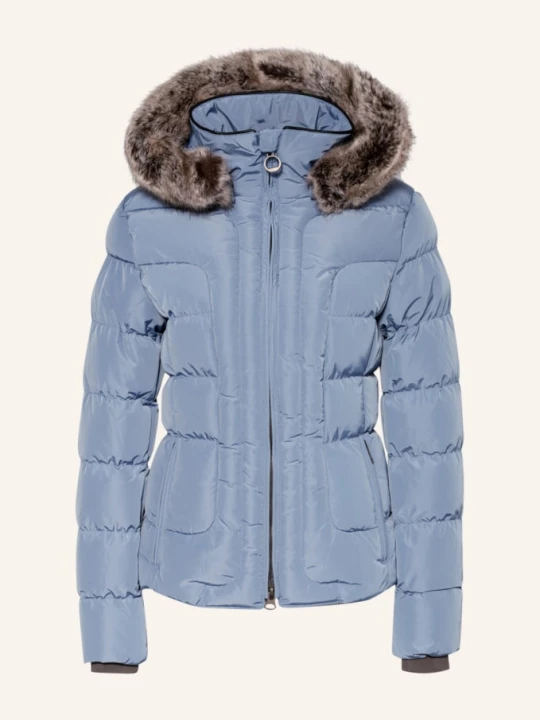 Zdjęcie produktu Wellensteyn Kurtka Pikowana Astoria Short Z Odpinanym Sztucznym Futrem blau JASNONIEBIESKI