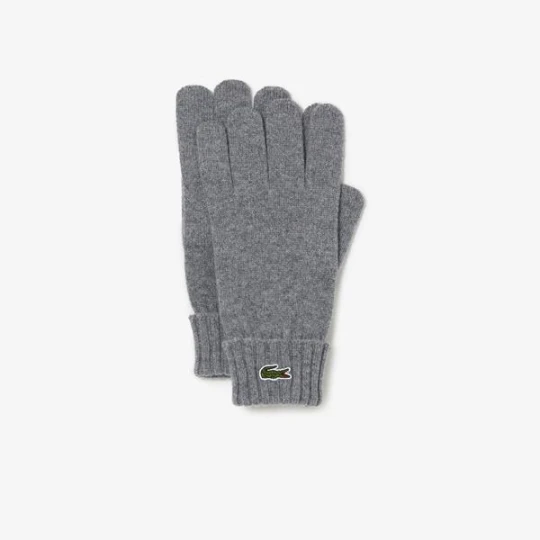 Zdjęcie produktu Wełniane rękawiczki jersey unisex Lacoste