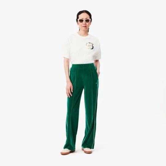 Zdjęcie produktu Welurowe spodnie dresowe Lacoste