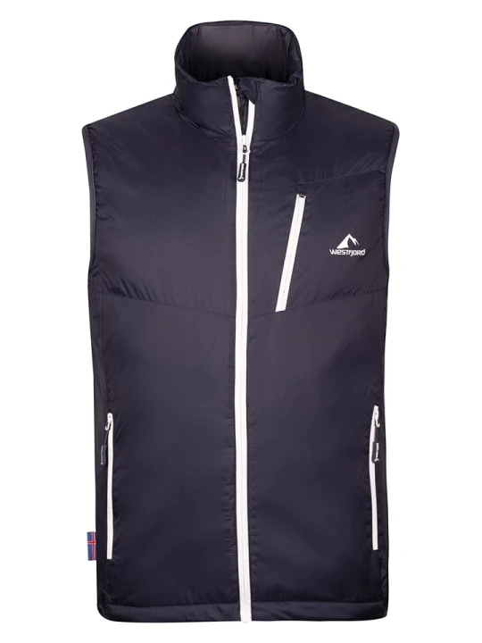 Zdjęcie produktu Westfjord Kamizelka funkcyjna "Reykir" w kolorze granatowym rozmiar: 3XL