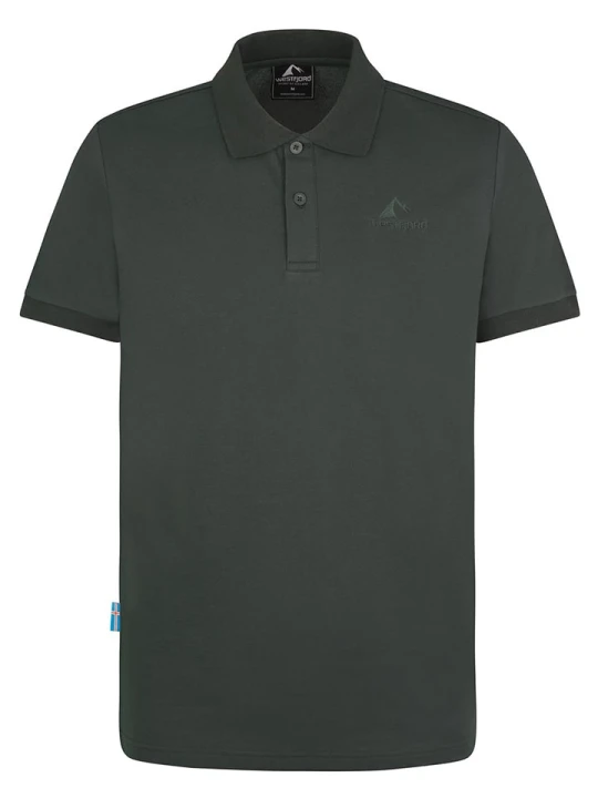 Zdjęcie produktu Westfjord Koszulka polo "Hekla" w kolorze khaki rozmiar: XXL