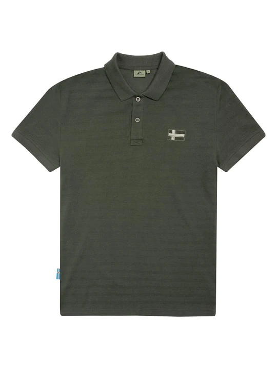 Zdjęcie produktu Westfjord Koszulka polo "Skogar" w kolorze khaki rozmiar: 3XL