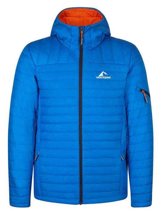 Zdjęcie produktu Westfjord Kurtka pikowana "Hekla" w kolorze niebieskim rozmiar: 4XL