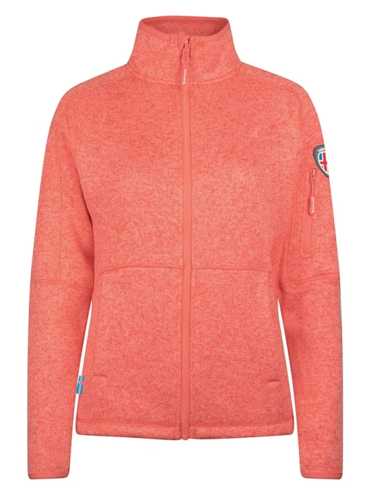Zdjęcie produktu Westfjord Kurtka polarowa "Katla" w kolorze pomarańczowym rozmiar: XL
