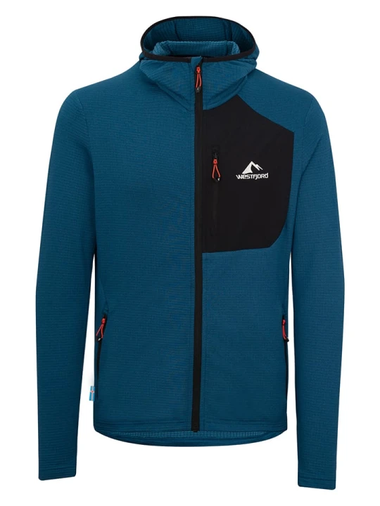Zdjęcie produktu Westfjord Kurtka polarowa "Thingvellir" w kolorze granatowym rozmiar: XXL