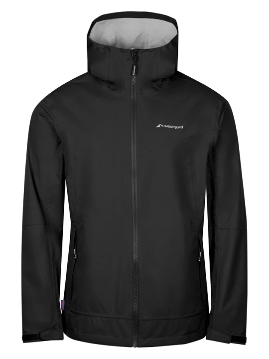 Zdjęcie produktu Westfjord Kurtka przeciwdeszczowa "Keilir" w kolorze czarnym rozmiar: 3XL