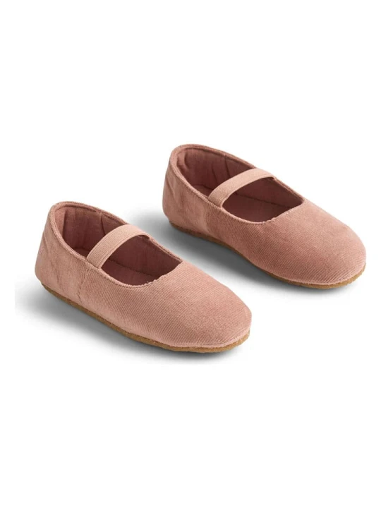 Zdjęcie produktu Wheat Baleriny "Rosen" w kolorze jasnoróżowym z paskiem rozmiar: 33