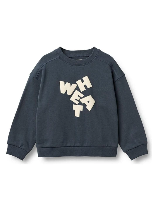 Zdjęcie produktu Wheat Bluza "Lennon" w kolorze granatowym rozmiar: 110