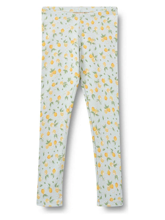 Zdjęcie produktu Wheat Legginsy "Jules" w kolorze błękitnym rozmiar: 110
