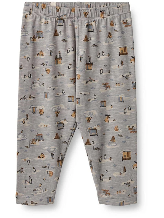 Zdjęcie produktu Wheat Legginsy "Silas" w kolorze szarym rozmiar: 62