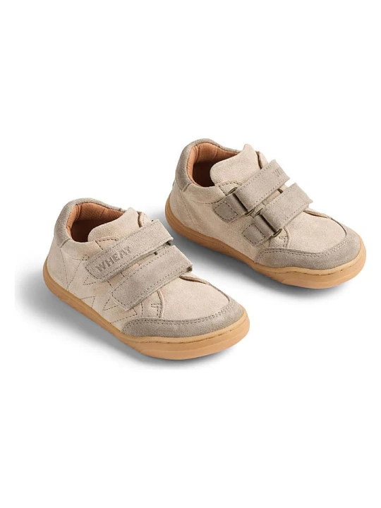 Zdjęcie produktu Wheat Skórzane sneakersy "Barres" w kolorze beżowym rozmiar: 32