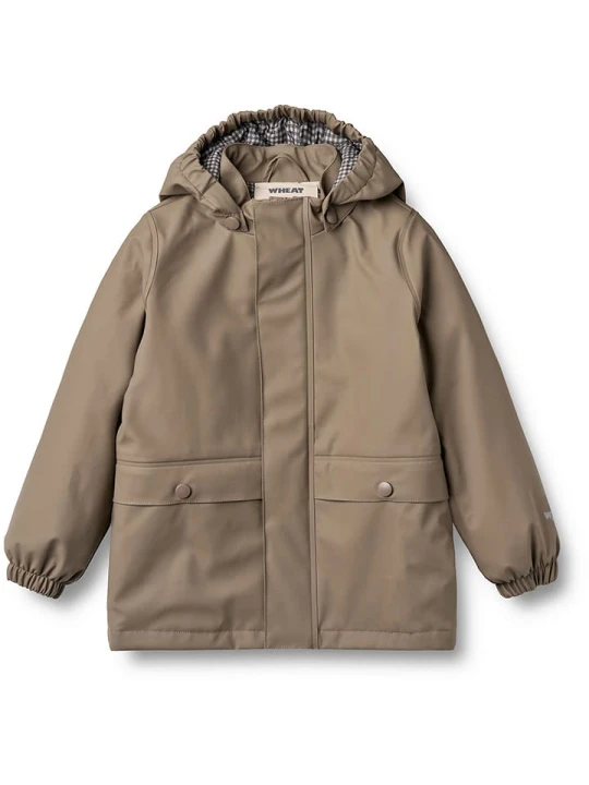 Zdjęcie produktu Wheat Termiczna kurta przeciwdeszczowa "Aju" w kolorze khaki rozmiar: 104