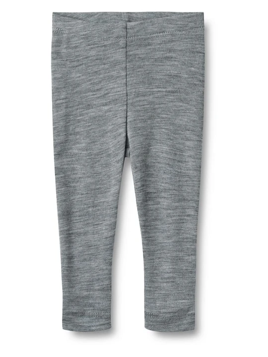 Zdjęcie produktu Wheat Wełniane legginsy ''Algi'' w kolorze szarym rozmiar: 68