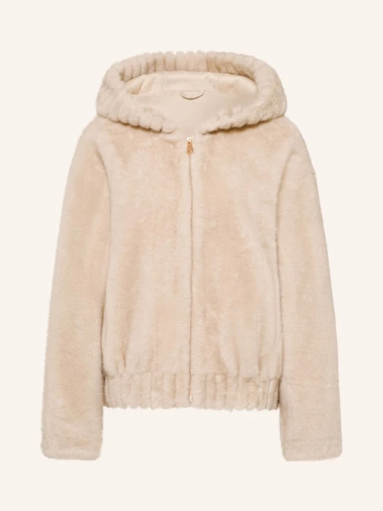 Zdjęcie produktu White Label Kurtka Ze Sztucznego Futra beige