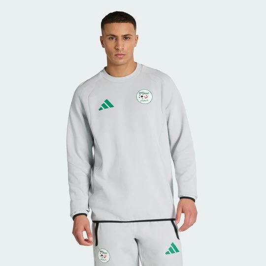 Zdjęcie produktu Wiatrówka Algeria Tiro Travel Full Zip Adidas Team Light Grey