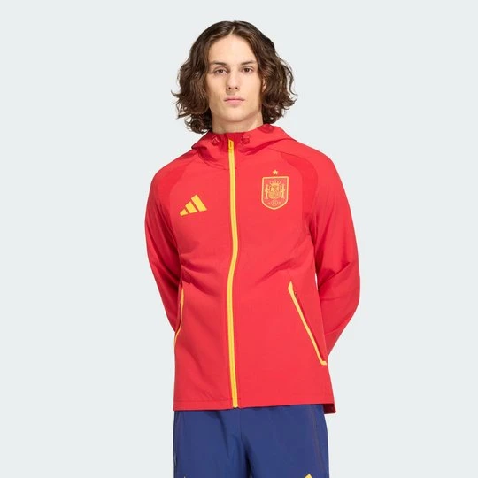 Zdjęcie produktu Wiatrówka Hiszpania Tiro Travel Full Zip Adidas Team Power Red 2