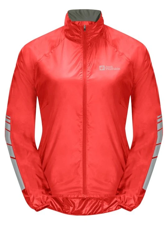 Zdjęcie produktu Wiatrówka Jack Wolfskin pomarańczowy