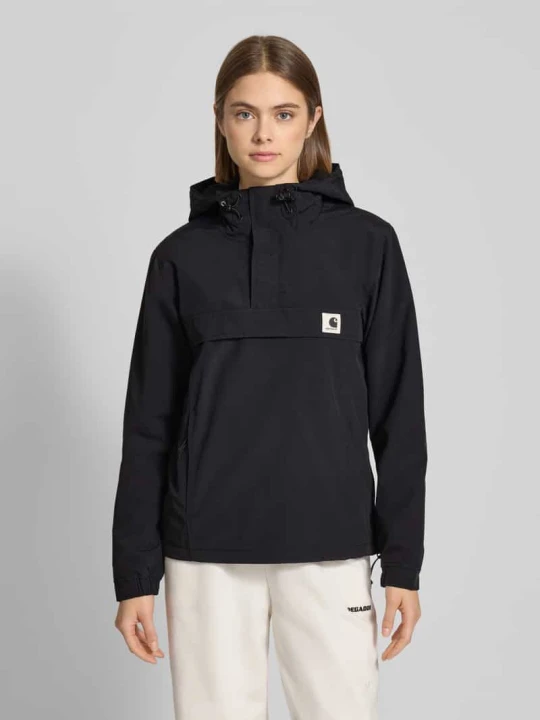 Zdjęcie produktu Wiatrówka o kroju relaxed fit z naszywką z logo model ‘Nimbus’ Carhartt WIP Czarny