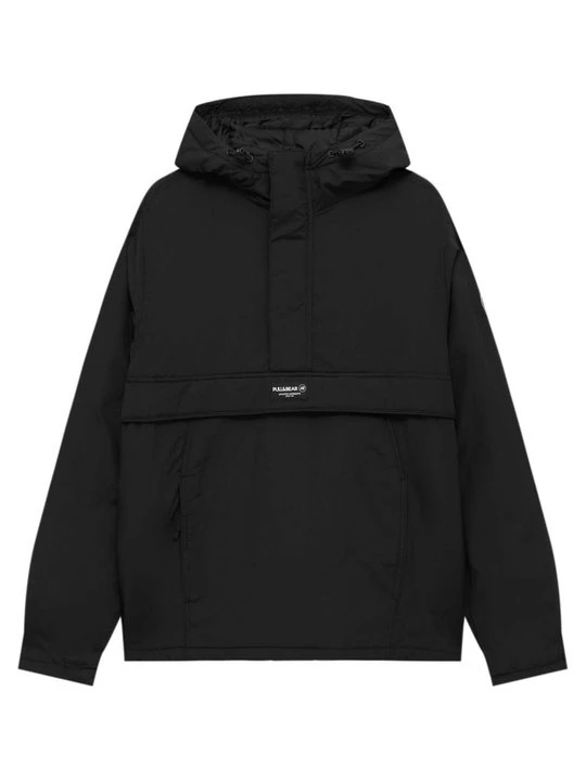 Zdjęcie produktu Wiatrówka PULL&BEAR czarny melanż