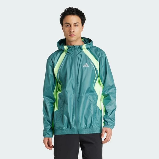 Zdjęcie produktu Wiatrówka Tech Apparel Adidas zielony